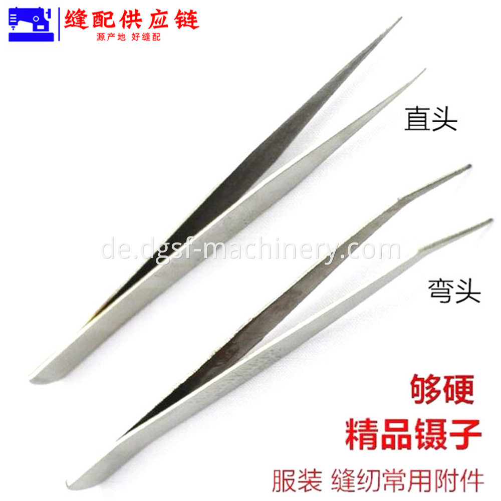 Xingteng Brand Thickened Stainless Steel Straight Head Tweezers 5 Jpg
